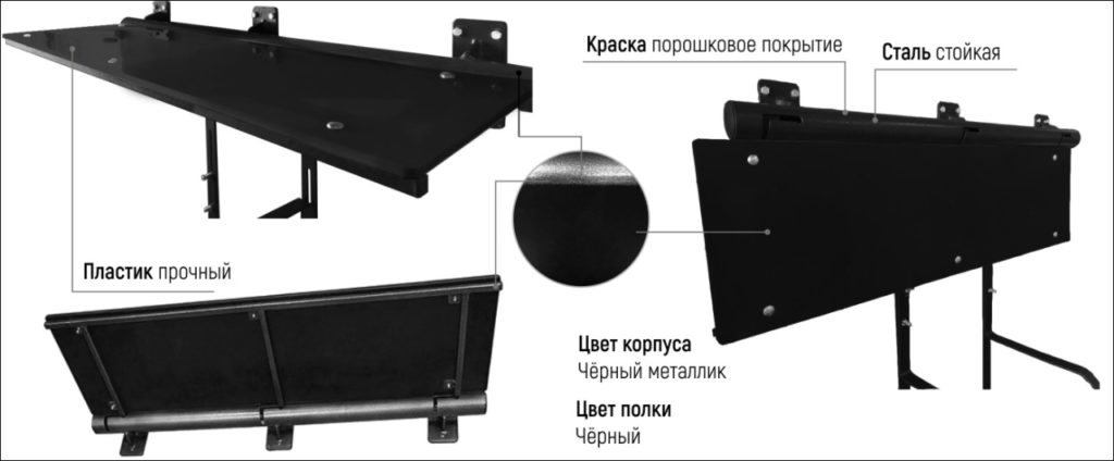 Полка гаражная универсальная